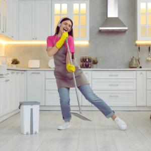 Cleaning Mop Set and Brush
