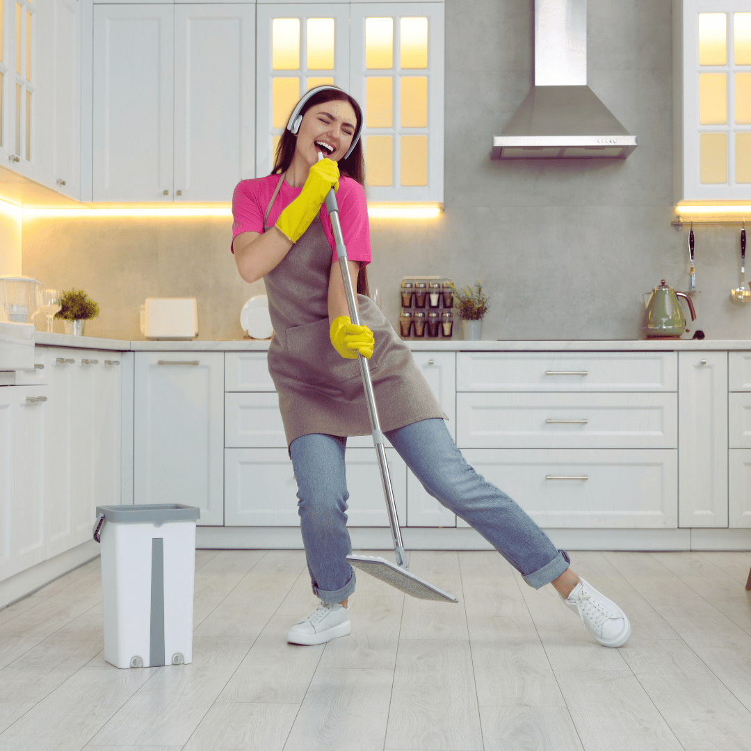 Cleaning Mop Set and Brush