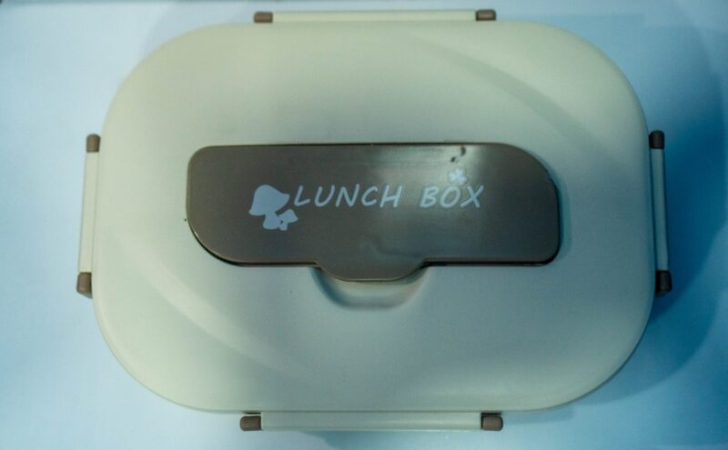 Durable Tiffin Box For Kids with Fork & Spoon - Lunch Box 2 Compartment